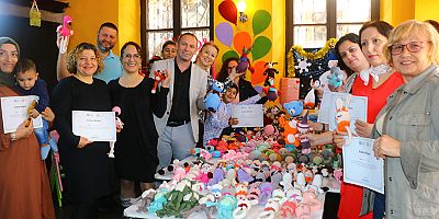 Büyükşehir’in Örgü Bebekleri dünya pazarında