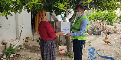 Büyükşehir’in Ramazan gıda paketi yardımı sürdürüyor