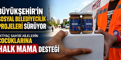 Büyükşehir’in sosyal belediyecilik projeleri sürüyor