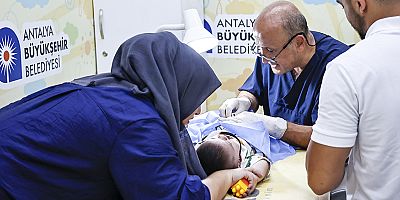 Büyükşehir’in ücretsiz sünnet hizmetine yoğun ilgi sürüyor