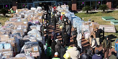 Büyükşehir’in yardım seferberliği sürüyor