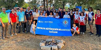 Büyükşehir İzcileri Akseki’de İzci Kampı Yaptı