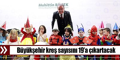 Büyükşehir kreş sayısını 19’a çıkartacak