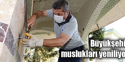 Büyükşehir muslukları yeniliyor