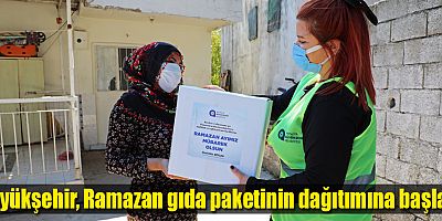Büyükşehir, Ramazan gıda paketinin dağıtımına başladı