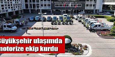 Büyükşehir ulaşımda motorize ekip kurdu