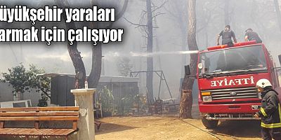 Büyükşehir yaraları sarmak için çalışıyor