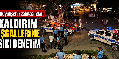 Büyükşehir zabıtasından kaldırım işgallerine sıkı denetim 