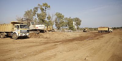 Çalkaya’da imar yolu çalışmaları devam ediyor