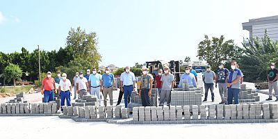 Çamyuva İstiklal Caddesi yeni çehresine kavuşuyor