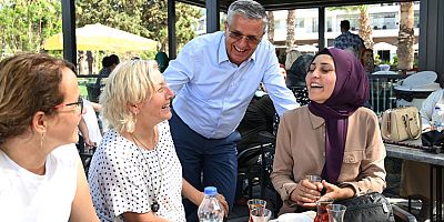Çamyuvalı kadınlar Deniz Kafe'de buluştu