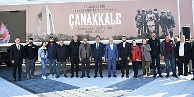 Çanakkale Savaşları Mobil Tırı Aksu'da
