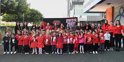 Çanakkale Zaferi Konyaaltı kreşlerinde törenlerle kutlandı