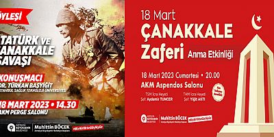 Çanakkale Zaferi’ne özel konser ve söyleşi