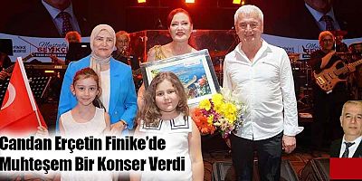 Candan Erçetin Finike’de Muhteşem Bir Konser Verdi
