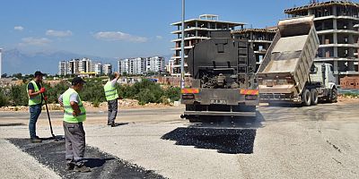 Çankaya Mahallesine sathi asfalt