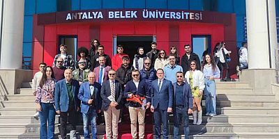 Cankuş Dron Antalya Belek Üniversitesi'nde