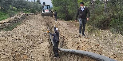 Çardak Taşağıl Sulama Suyu Projesi hızla devam ediyor