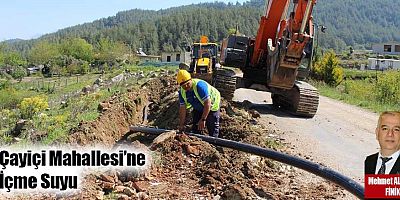 Çayiçi Mahallesi’ne İçme Suyu