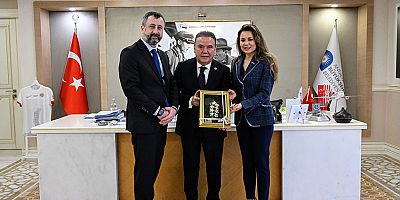 Çek Büyükelçi Stepanek Başkan Muhittin Böcek’i ziyaret etti