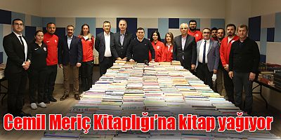 Cemil Meriç Kitaplığı’na kitap yağıyor