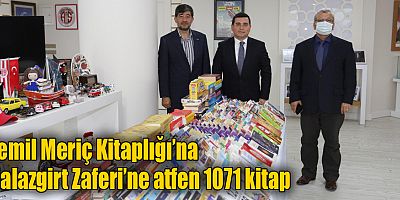 Cemil Meriç Kitaplığı’na Malazgirt Zaferi’ne atfen 1071 kitap