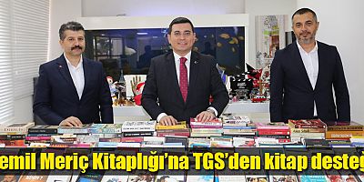 Cemil Meriç Kitaplığı’na TGS’den kitap desteği