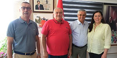 Çetin’den Başkan Topaloğlu’na ziyaret