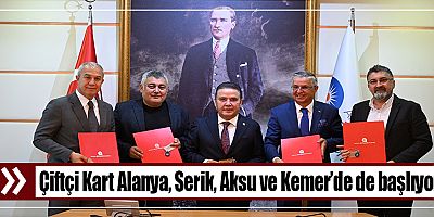 Çevre Dostu Çiftçi Kart projesi 4 ilçede daha hayata geçiyor 