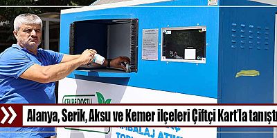 Çevre Dostu Çiftçi Kart projesi 4 ilçede daha hayata geçti