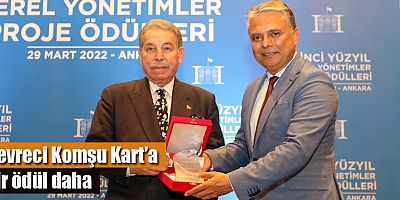 Çevreci Komşu Kart’a bir ödül daha