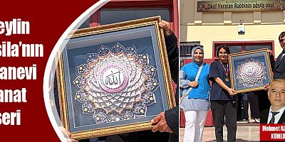 Ceylin Esila’nın Manevi Sanat Eseri