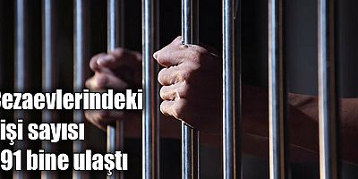 Cezaevlerindeki kişi sayısı 291 bine ulaştı