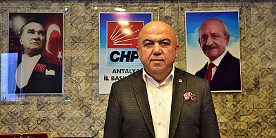 CHP Antalya İl Başkanı Cengiz: 