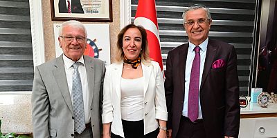 CHP Antalya Milletvekili Aday Adayı Başkaya’dan Başkan Topaloğlu’na ziyaret