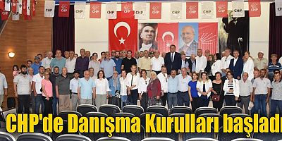 CHP'de Danışma Kurulları başladı