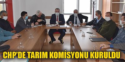 CHP'de Tarım Komisyonu kuruldu