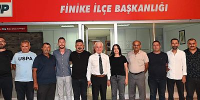 CHP Finike İlçe Başkanı Çarban: Halkın ihtiyaçlarına cevap vermek için çalışıyoruz