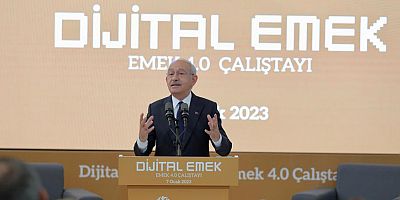 CHP Genel Başkanı Kılıçdaroğlu EMEK 4.0 Çalıştayı'nda konuştu
