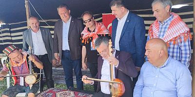 CHP Grup Başkanvekili Özel, Kemer Belediyesi Yörük Çadırı'nda