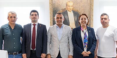 CHP heyetinden Manavgat Belediye Başkanı Kara'ya ziyaret