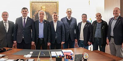 CHP heyetinden Manavgat Belediye Başkanı Kara'ya ziyaret