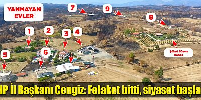 CHP İl Başkanı Cengiz: Felaket bitti, siyaset başladı