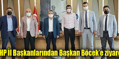 CHP İl Başkanlarından Başkan Böcek’e ziyaret