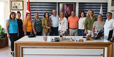 CHP İl Kadın Kolları Başkanı Deveci’den Başkan Topaloğlu’na ziyaret