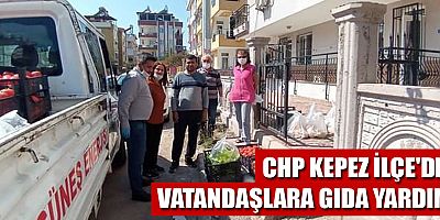 CHP Kepez İlçe'den vatandaşlara gıda yardımı