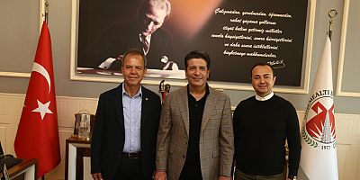 CHP’li aday Menderes Dal, Başkan Turgay Genç’i ziyaret etti