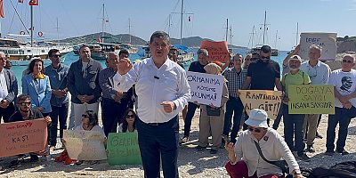 CHP'li Arı: Doğayı ranta teslim etmeyeceğiz, Gerenlik Koyu halkındır, halkın kalacak