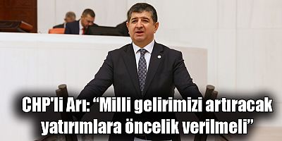 “Milli gelirimizi artıracak yatırımlara öncelik verilmeli”