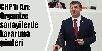 CHP'li Arı: Organize sanayilerde karartma günleri
